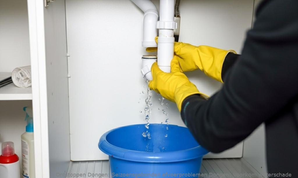 Seizoensgebonden afvoerproblemen Dongen: Voorkom waterschade
