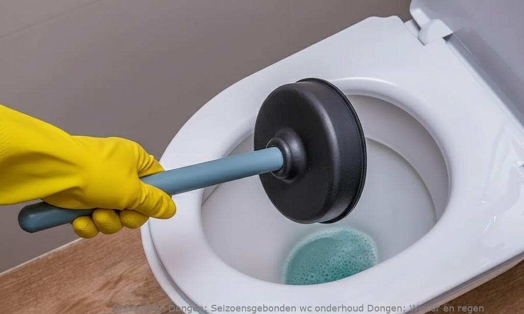 Seizoensgebonden wc onderhoud Dongen: Winter en regen
