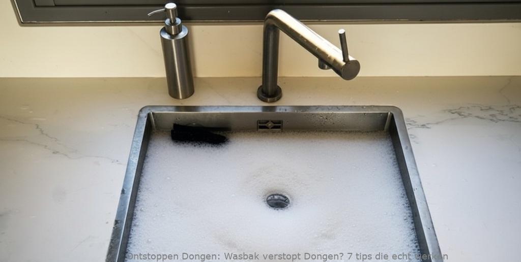 Wasbak verstopt Dongen? 7 tips die echt werken