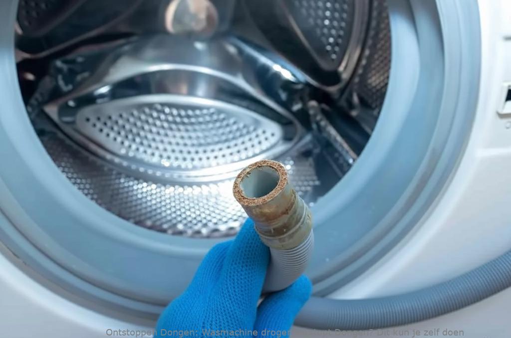 Wasmachine droger verstopt Dongen? Dit kun je zelf doen